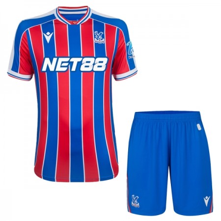 Camisolas Crystal Palace Criança 1º Equipamento Principal 2025-26 Manga Curta